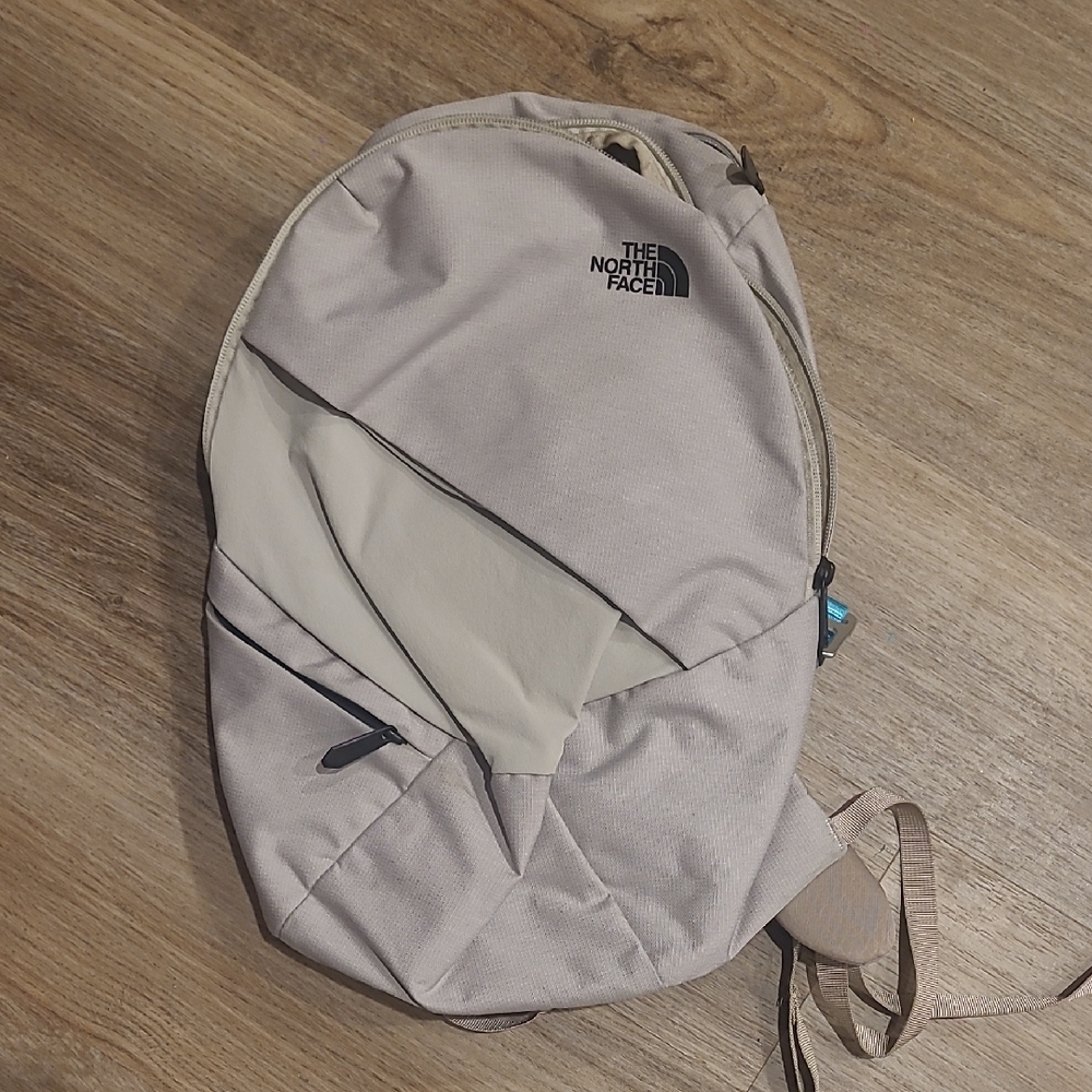 The North Face Men's Light Gray Backpack